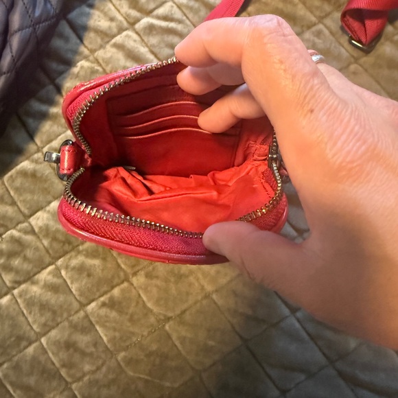 MZ Wallace Crosby patent  Red Crossbody Bag - Picture 2 of 3